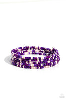 Paparazzi Coiled Candy - Purple