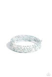 Paparazzi Coiled Candy - White