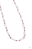 Paparazzi Colorblock Charm - Purple
