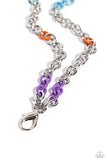 Paparazzi Colored Cabana - Multi Necklace Lanyard