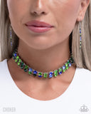 Paparazzi Colorful Charm- Green Necklace