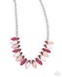 Paparazzi Colorful Citation- Pink Necklace