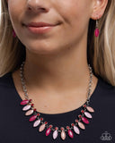 Paparazzi Colorful Citation- Pink Necklace
