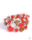 Paparazzi Colorful Collection- Red Bracelet