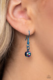 Paparazzi Combustible Command - Blue UV Shimmery Necklace