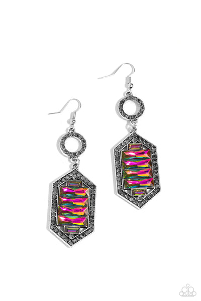 Paparazzi Combustible Craving - Multi Earrings