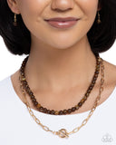 Paparazzi Compassionate Chic- Brown Necklace