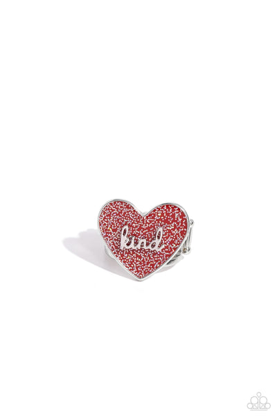 Paparazzi Compassionate Couture - Red Heart Ring