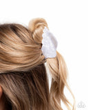 Paparazzi Conch Chic- White Hair Accessories