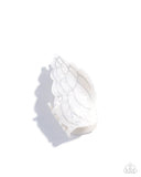 Paparazzi Conch Chic- White Hair Accessories