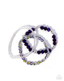 Paparazzi Confident Courtesy- Purple Bracelet