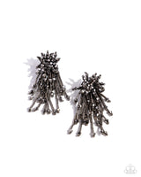 Paparazzi Congratulatory Charm - Silver Earrings