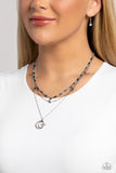 Paparazzi Constant as the Stars - Blue Cosmic Necklace