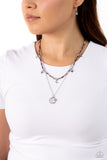 Paparazzi Constant as the Stars - Purple Necklace