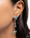 Paparazzi Coquette Course- Blue Earrings