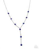 Paparazzi Corporate Climb- Blue Necklace