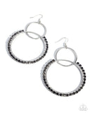 Paparazzi Correct Color- Black Earrings