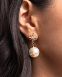 Paparazzi Cosmic Character- Gold Earrings
