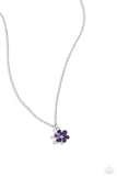 Paparazzi Cottage Retreat - Purple Petals Necklace
