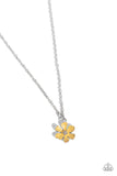 Paparazzi Cottage Retreat - Yellow Petals Necklace
