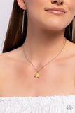 Paparazzi Cottage Retreat - Yellow Petals Necklace