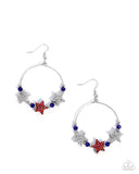 Paparazzi Country Countdown- Multi Star Earrings
