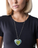 Paparazzi Courting Cache- Green Necklace
