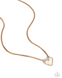 Paparazzi Courting Collection- Gold Heart Set