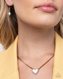 Paparazzi Courting Collection- Gold Heart Set