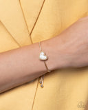 Paparazzi Courting Collection- Gold Heart Set