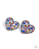 Paparazzi Courting Command- Multi Earrings