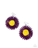 Paparazzi Crafted Color- Purple Earrings