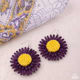 Paparazzi Crafted Color- Purple Earrings
