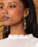 Paparazzi Crescent Call- Purple Earrings