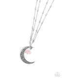 Paparazzi Crescent Charm - Pink