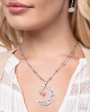 Paparazzi Crescent Charm - Pink
