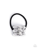 Paparazzi Crimped Celebrity- Silver Hair Clip