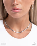 Paparazzi Crowning Challenge- Silver Necklace