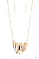 Paparazzi Cue the Chandelier - Multi Necklace