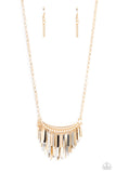 Paparazzi Cue the Chandelier - Multi Necklace