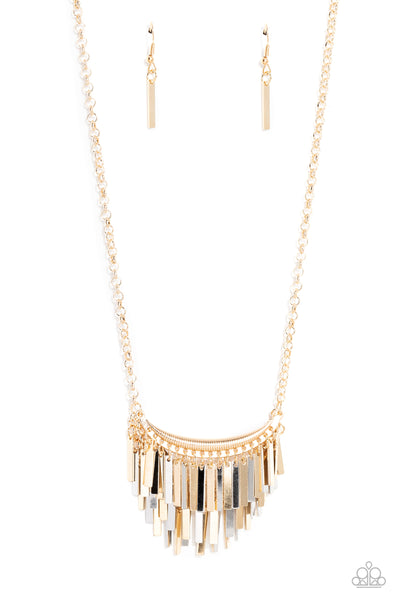 Paparazzi Cue the Chandelier - Multi Necklace