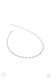 Paparazzi Cupid Catwalk - Silver Necklace