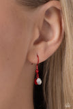 Paparazzi Cupid Combo - Red Heart Necklace