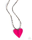 Paparazzi Cupid Craze- Pink Necklace