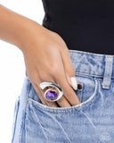 Paparazzi Curly Combination- Purple Ring