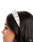 Paparazzi Cute Chairwoman- White HeadBand