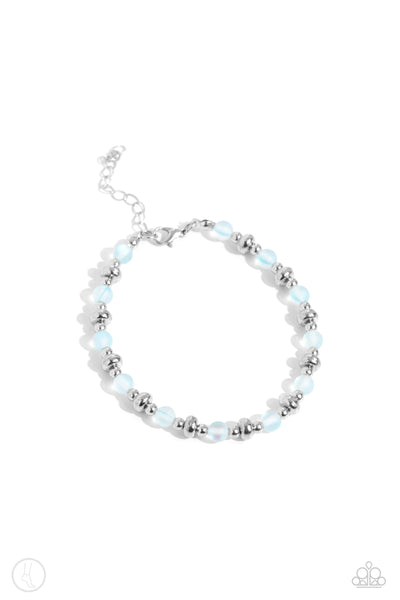 Paparazzi DEW or Die - Blue Anklet