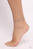 Paparazzi DEW or Die - Blue Anklet