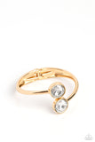 Paparazzi Daily Dazzle - Gold Hinge Bracelet