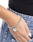 Paparazzi Dancing Damsel- Silver Bracelet